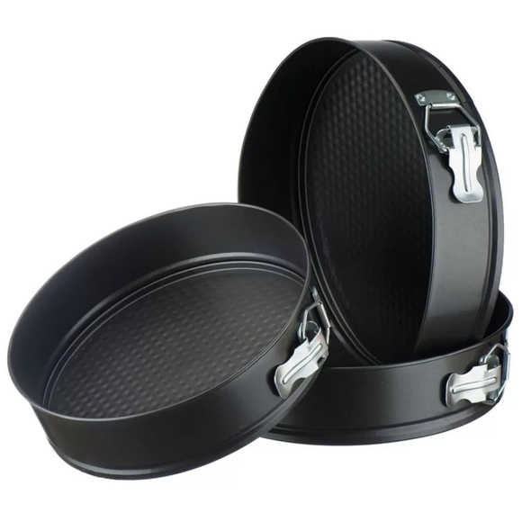 NWOT 3 piece round shape non stick baking pan - Picture 1 of 4